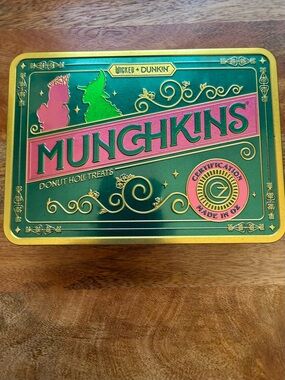 Wicked + Dunkin Munchkins Collector Tin - Green & Pink
